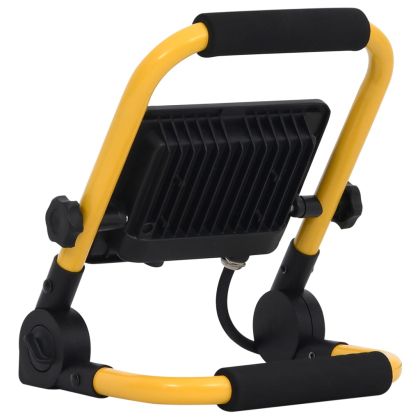 LED прожектор с дръжка, 30 W, топло бяло