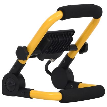 LED прожектор с дръжка, 20 W, студено бяло