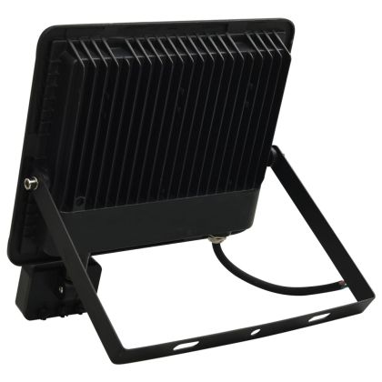 LED прожектор със сензор, 100 W, топло бяло