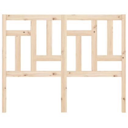 Горна табла за легло, 145,5x4x100 см, бор масив