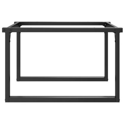 Крака за кафе маса, O-рамка, 70x60x43 см, стомана