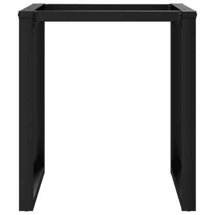 Крака за трапезна маса, O-рамка, 70x70x73 см, стомана