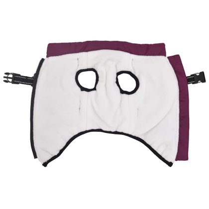 Кучешко палто ремък Водоустойчиво светлоотразително лилаво L40