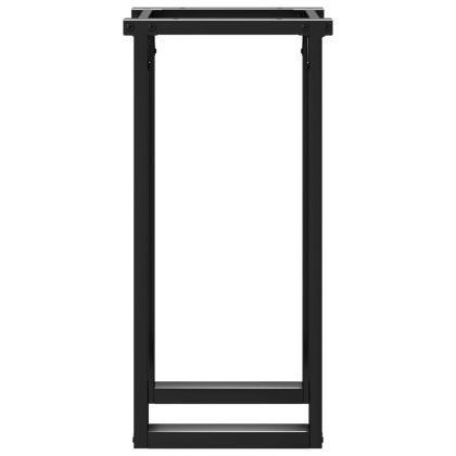 Крака за трапезна маса, O-рамка, 40x40x73 см, стомана