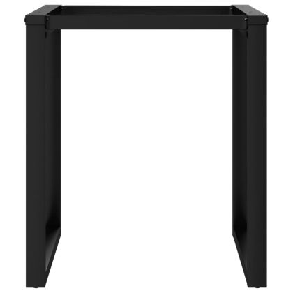 Крака за трапезна маса, O-рамка, 60x60x73 см, стомана