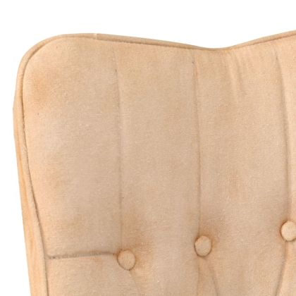 Wingback стол, кремав, канава