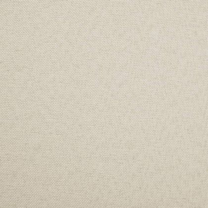 Сгъваема табуретка за съхранение, кремавобяла, изкуствен лен