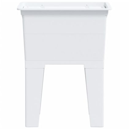 Вана за пране, бяла, 59x41x75 см, смола