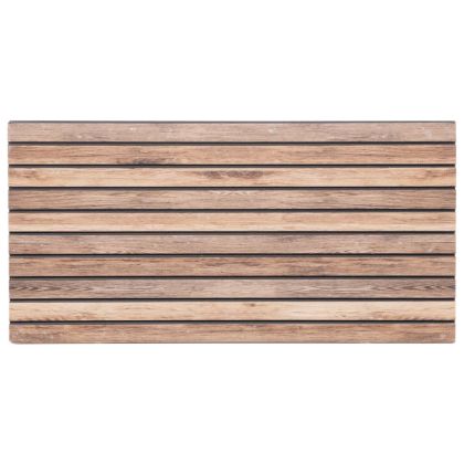 3D стенни панели 5 бр светлокафяво 100x50 см EPS