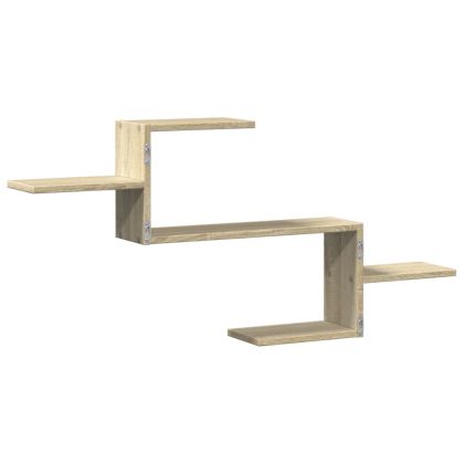 Стенен рафт, дъб сонома, 104x15x49 см, инженерно дърво