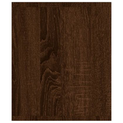 Шкаф за книги/ТВ шкаф кафяво дъб 36x30x143 см инженерно дърво