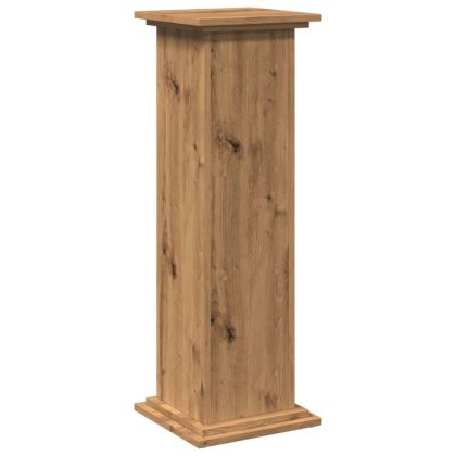 Стойка за витрини със съхранение 31x30x90 см инженерно дърво