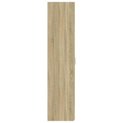 Висок шкаф, сонома дъб, 30x42,5x185 см, инженерно дърво