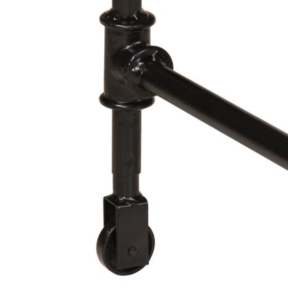 Трапезна маса, 220x90x77 см, регенериран дървен масив