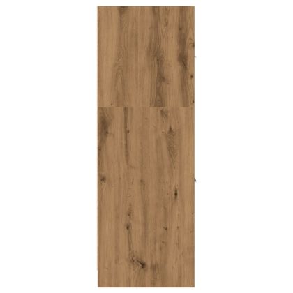 Шкаф органайзер, дъб артизан, 40x41x118 см, инженерно дърво