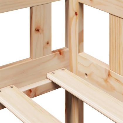 Легло с чекмеджета, без матрак, 90x200 см, масивно дърво