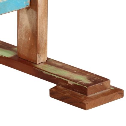 Трапезна маса, 110x55x78 cм, регенерирано дърво масив