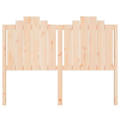 Горна табла за легло, 141x4x110 см, бор масив