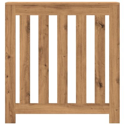 Капак за радиатор, дъб артизан, 78x20x82 см, инженерно дърво