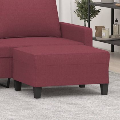 Табуретка, виненочервена, 70x55x41 см, плат