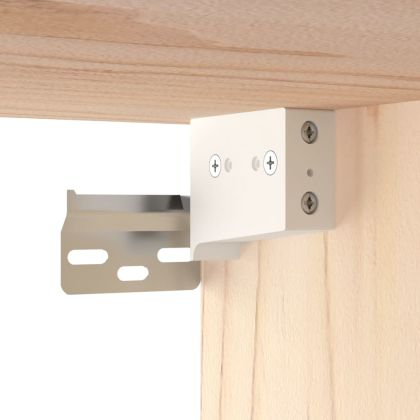 Стенен шкаф, 40x30x35 см, бор масив