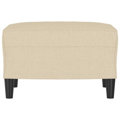 Табуретка, кремава, 60x50x41 см, плат