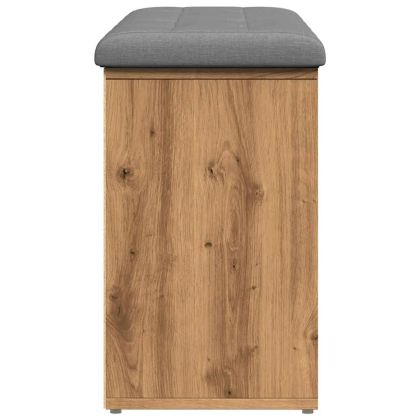Пейка за обувки Artisan Oak 102x32x50 cm Инженерна дървесина