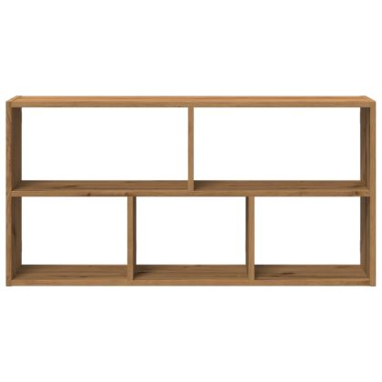 Стенен рафт, дъб артизан, 100x25x50 см, инженерно дърво