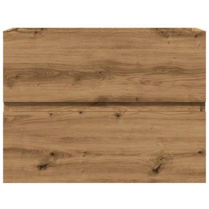 Шкаф за баня, дъб артизан, 60x38,5x45 см, инженерно дърво