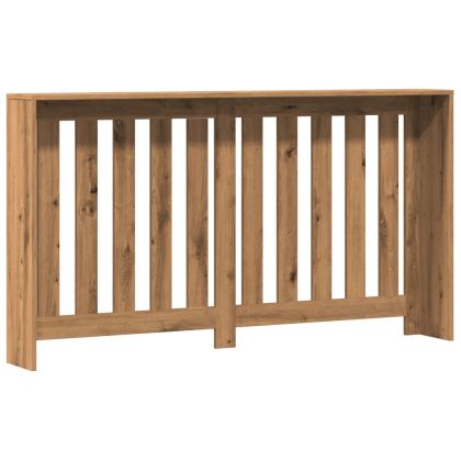 Капак за радиатор, дъб артизан, 149x20x82 см, инженерно дърво