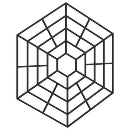 Протектори за дворни езера, 40 бр, черно, полипропилен