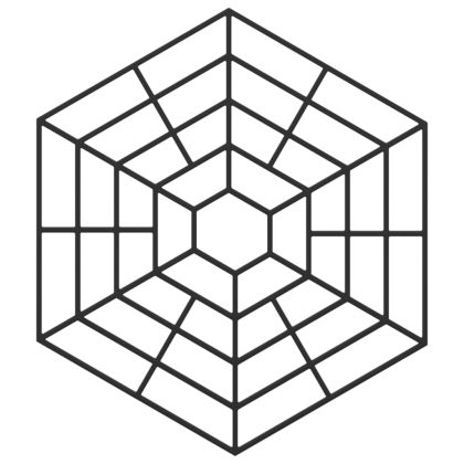 Протектори за дворни езера, 40 бр, черно, полипропилен