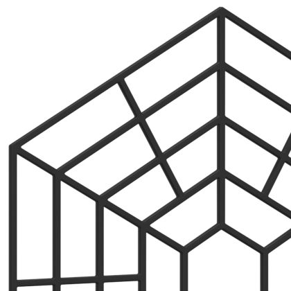 Протектори за дворни езера, 40 бр, черно, полипропилен