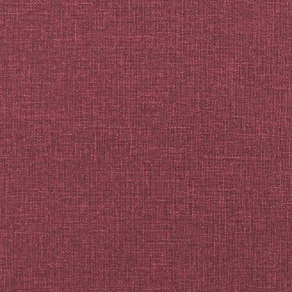 Декоративни възглавници, 2 бр, виненочервен, Ø15x50 см, плат