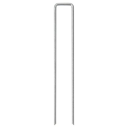 Колчета за земя U-образни 50 бр 20x3,5 см поцинкована стомана