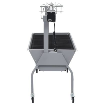 Изпичащо барбекю с шиш и електрически мотор