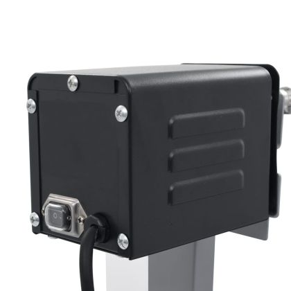 Изпичащо барбекю с шиш и електрически мотор