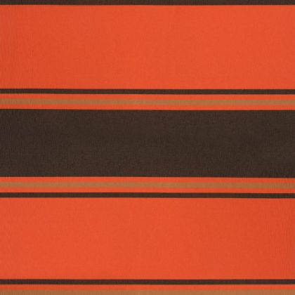 Прибираща се тента оранжево и кафяво 4,5x3 м плат и алуминий