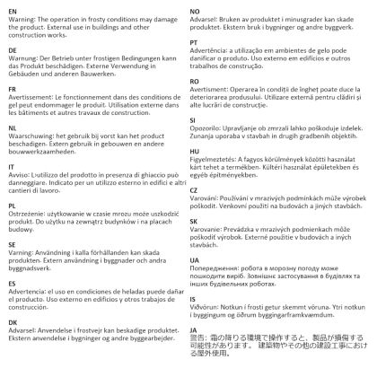 Прибираща се дворна странична тента, 140x600 см, сива