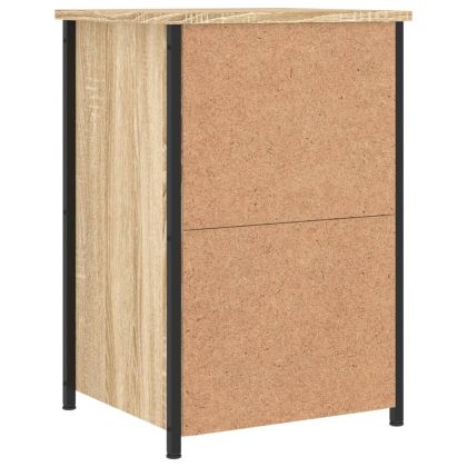 Нощни шкафчета 2 бр дъб сонома 40x36x60 см инженерно дърво