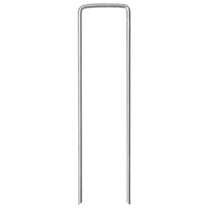 Колчета за земя U-образни 25 бр 15x3,5 см поцинкована стомана