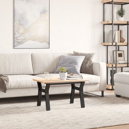 Крака за кафе маса, Y-рамка, 60x40x38 см, стомана