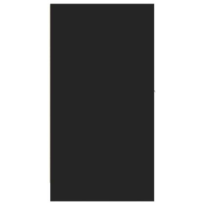 Шкаф органайзер, черен, 30x41x77,5 см, инженерно дърво