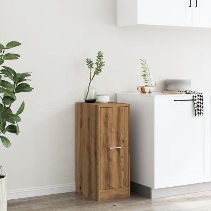 Шкаф органайзер, дъб артизан, 30x41x77,5 см, инженерно дърво