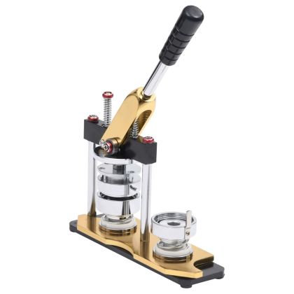 Преса за значки с 500 бр заготовки 37 мм с кръгово рязане