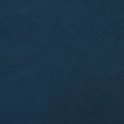 Трапезни столове, 2 бр, сини, кадифе