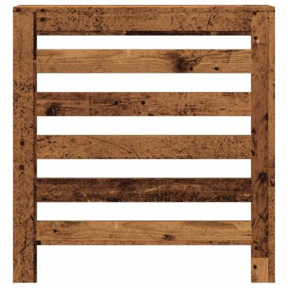 Капак за радиатор, старо дърво, 78x20x82 см, инженерно дърво