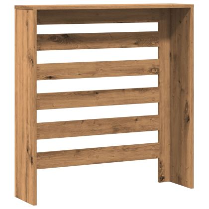 Капак за радиатор, дъб артизан, 78x20x82 см, инженерно дърво