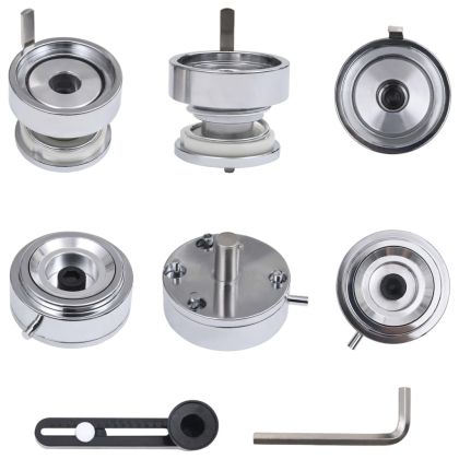 Преса за значки с кръгово рязане, 37 мм