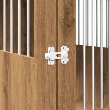 Клетка за куче мебел, дъб артизан, 45x62x59 см, инженерно дърво